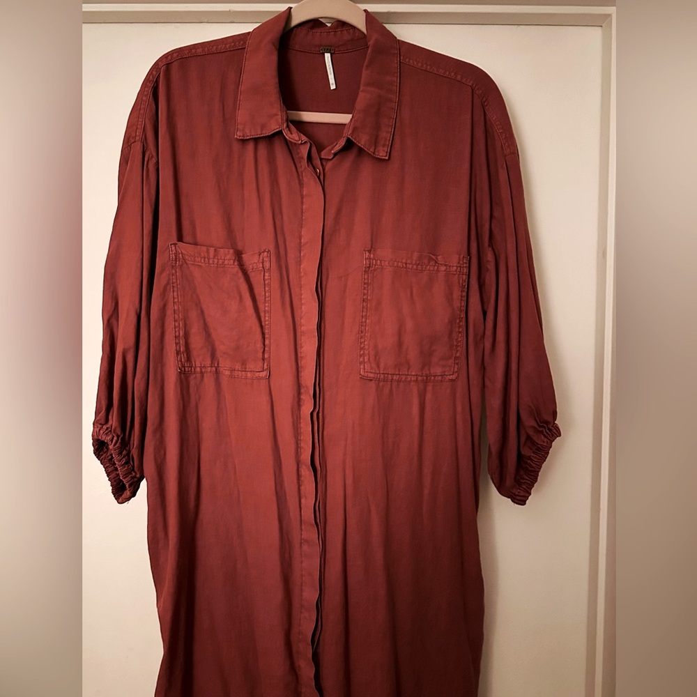 Young, Fabulous and Broke shirtdress Size medium.